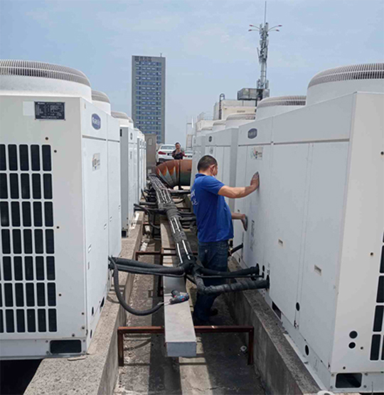 围场中央空调制热和不制冷系统维修方法